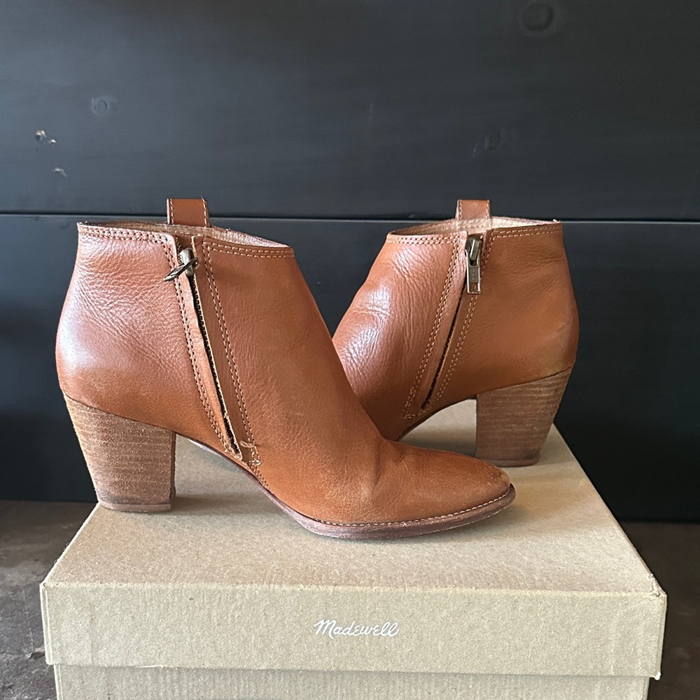 Madewell Women's English Saddle Ankle Boots - Picture 5 of 5